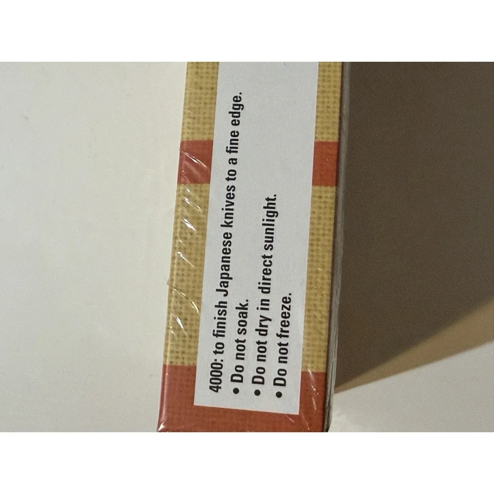 Knifewear 4000 Grit Whetstone Knife Sharpener High Quality 21x70x20mm